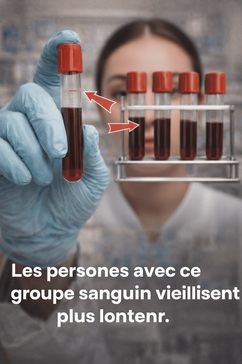 Le Lien Étonnant Entre Votre Groupe Sanguin et le Vieillissement en Bonne Santé : Ce que la Science Révèle