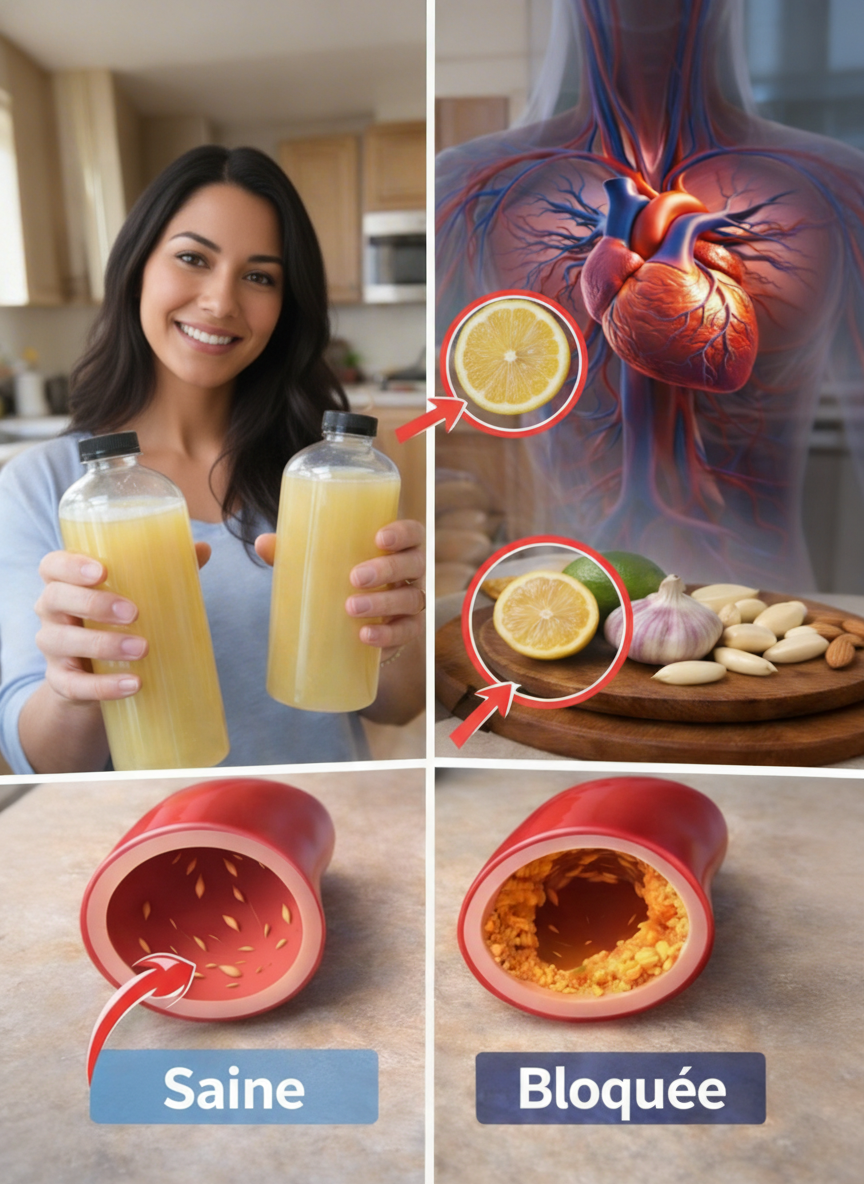 Soutenez la Santé de Vos Artères avec un Jus Matinal Simple : Ail, Citron et Gingembre