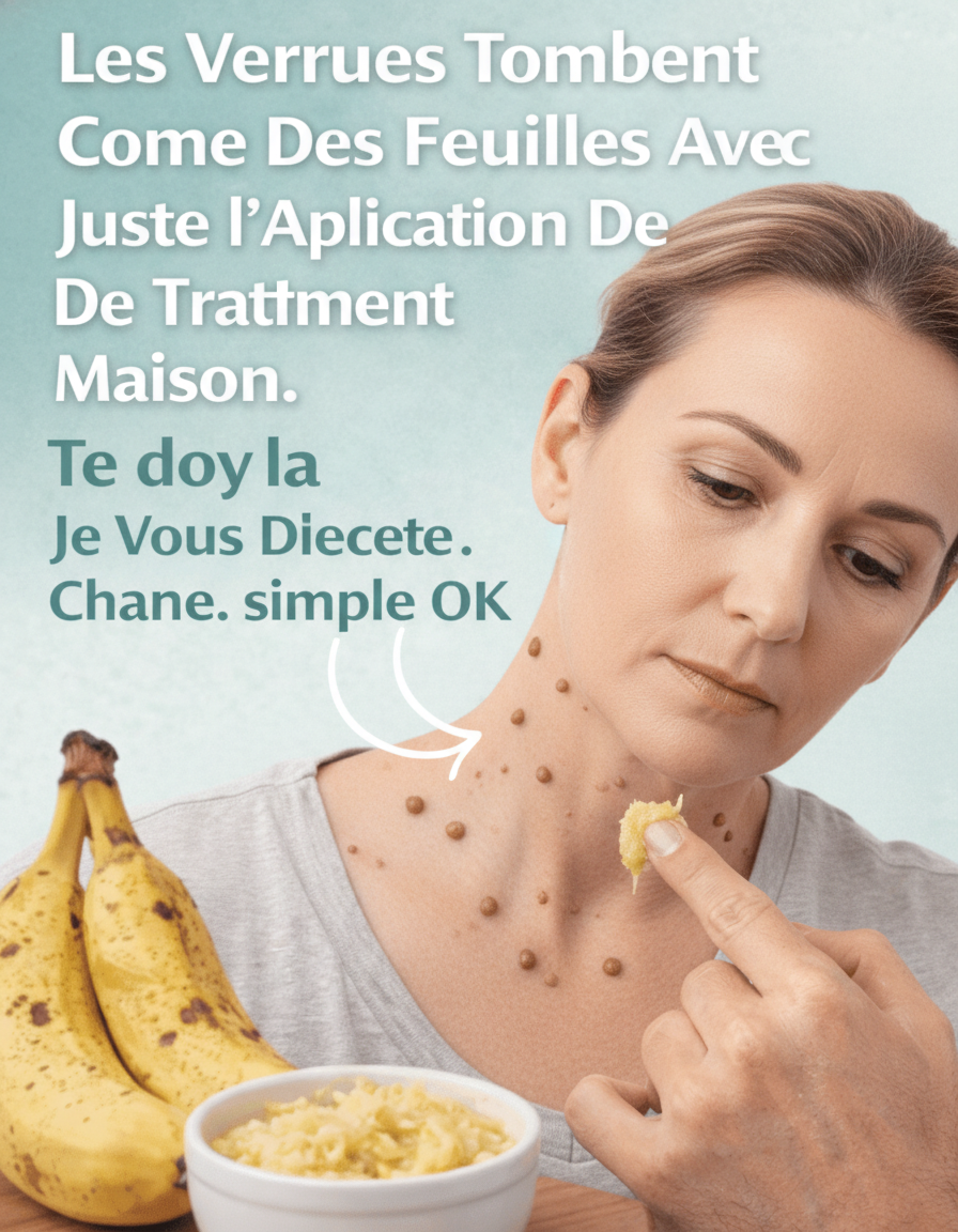 Les Verrues S'estompent Comme Feuilles Mortes : Le Secret Réside dans Ce Remède Maison Inattendu