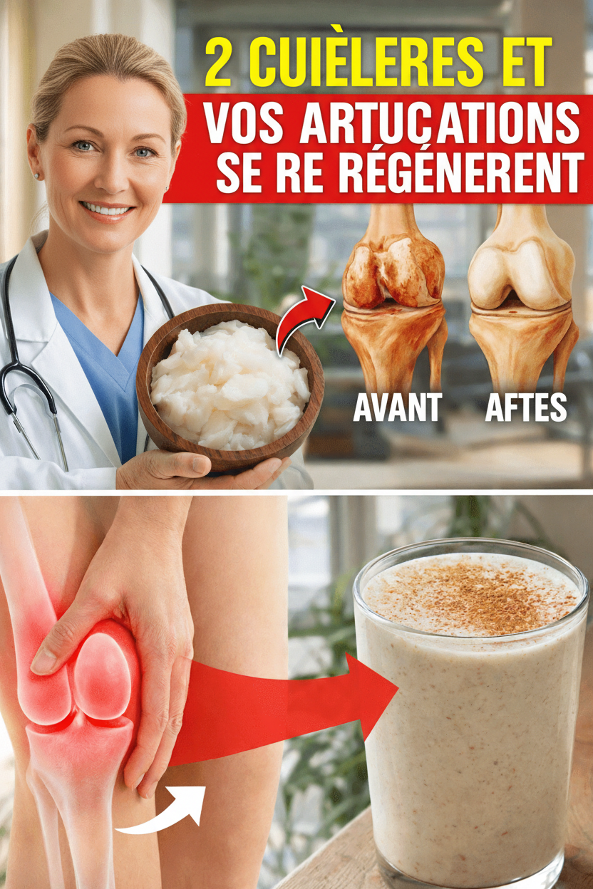 Seniors : Le Secret des 2 Cuillères Quotidiennes pour des Articulations Soulagées et une Mobilité Retrouvée