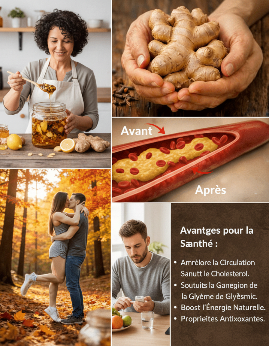 Les 18 Bienfaits du Mélange Gingembre, Clous de Girofle et Miel : Une Routine Quotidienne Simple pour Votre Bien-être