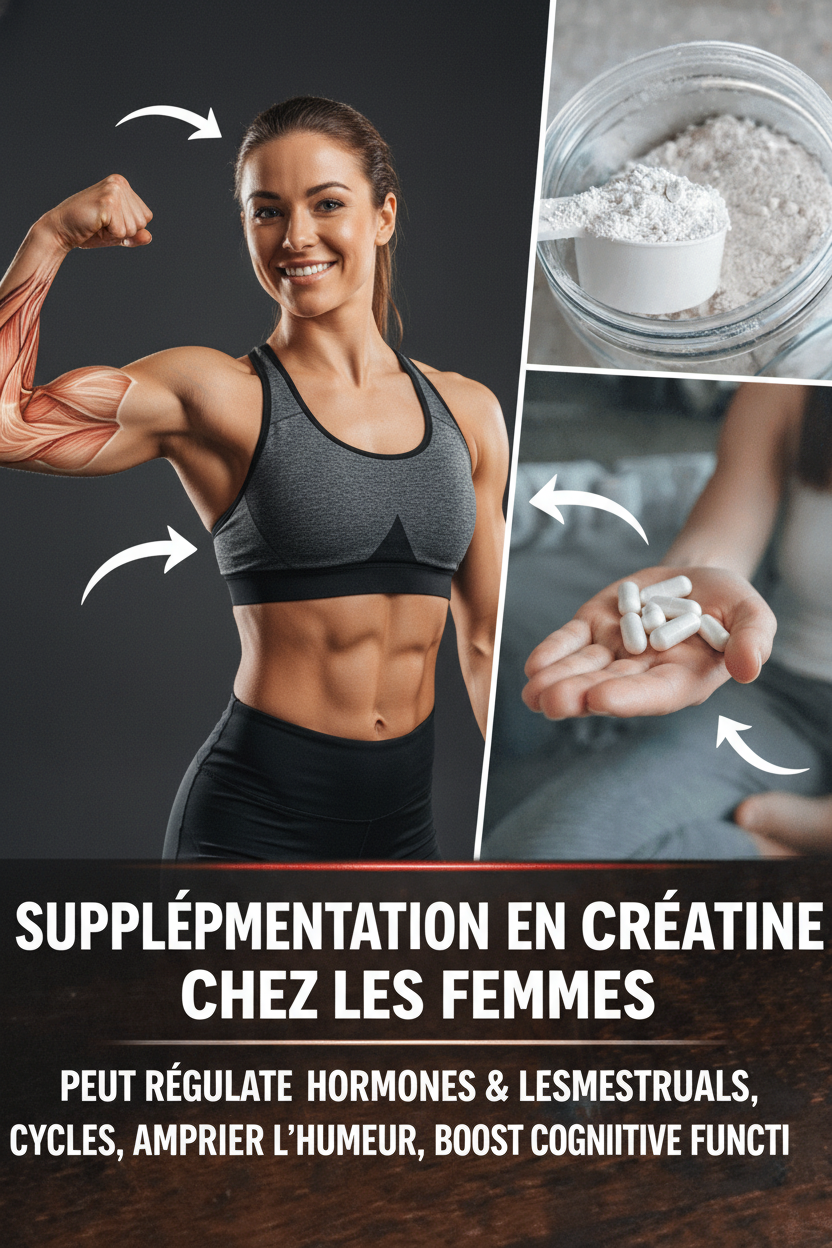 La Créatine pour les Femmes : Un Levier Inattendu pour l'Énergie, l'Humeur et la Fonction Cognitive