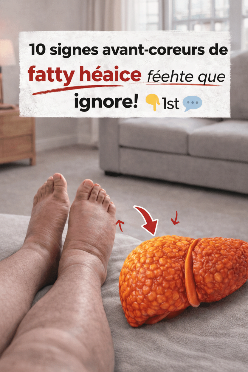 10 Signes Surprenants de Stéatose Hépatique et Habitudes Quotidiennes à Surveiller pour une Détection Précoce