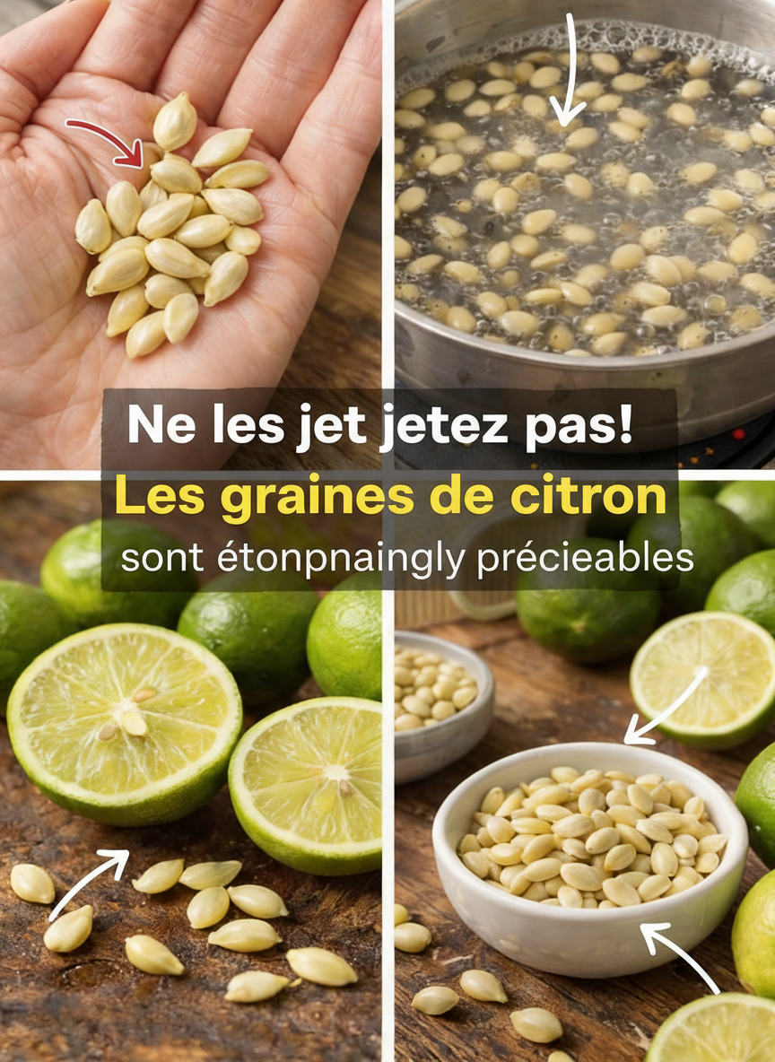 Graines de Citron : Ne Jetez Plus ce Trésor Caché aux Multiples Bienfaits !