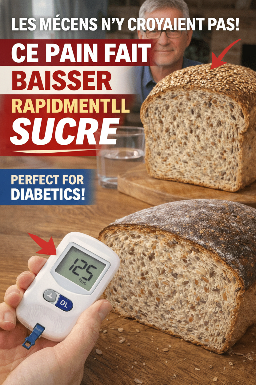 5 Pains Bénéfiques pour Maîtriser Rapidement la Glycémie et Prévenir le Diabète !