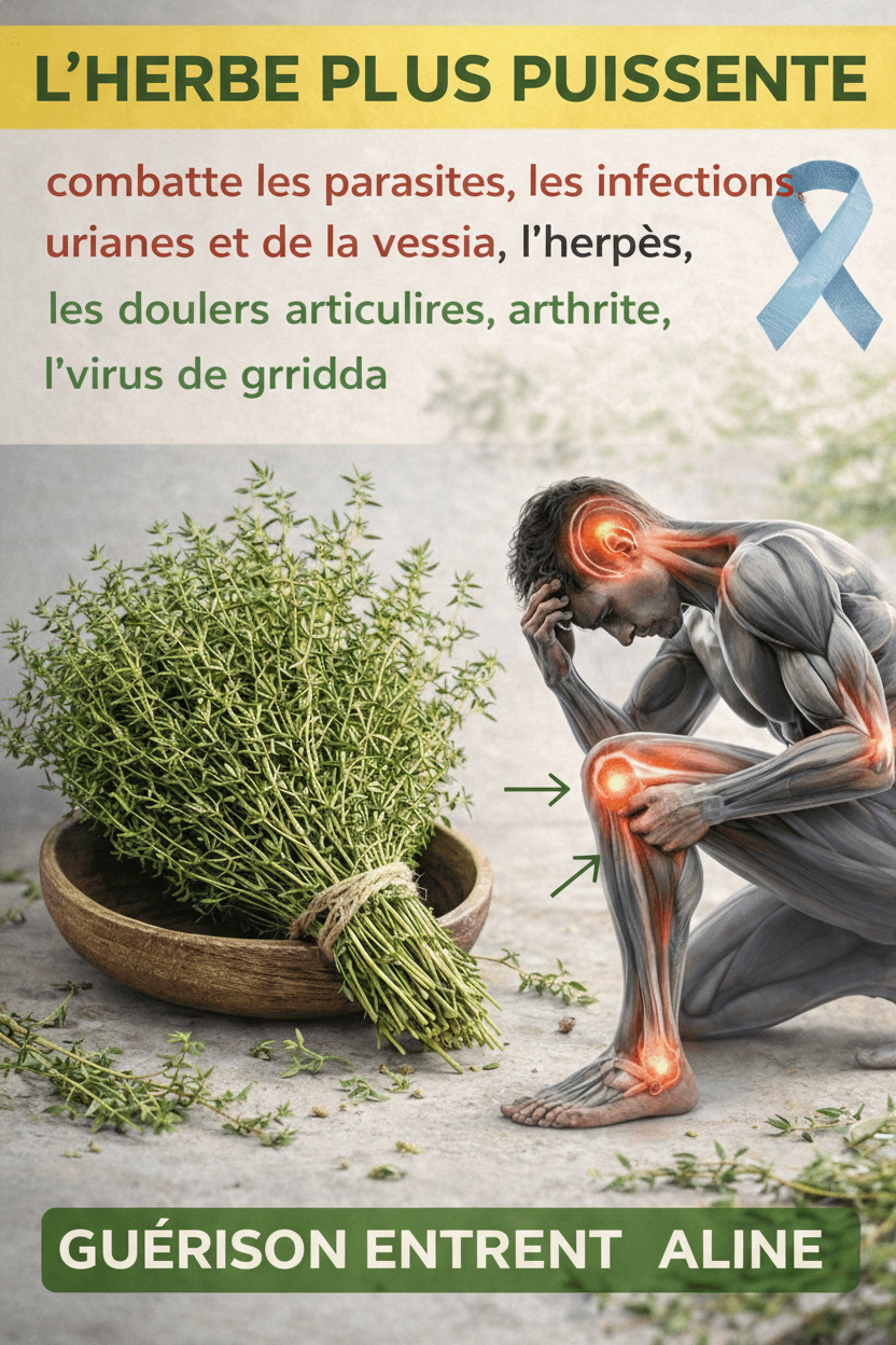 Le Thym Sauvage (Serpolet) : Votre Alliée Naturelle Contre Parasites, Infections et Douleurs Articulaires