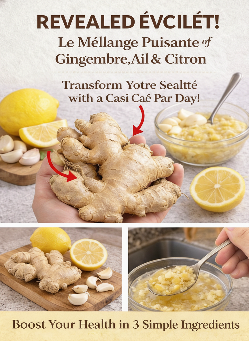 Une Habitude Quotidienne Simple : Révéler les Bienfaits du Gingembre, de l'Oignon, de l'Ail et du Jus de Citron Râpés