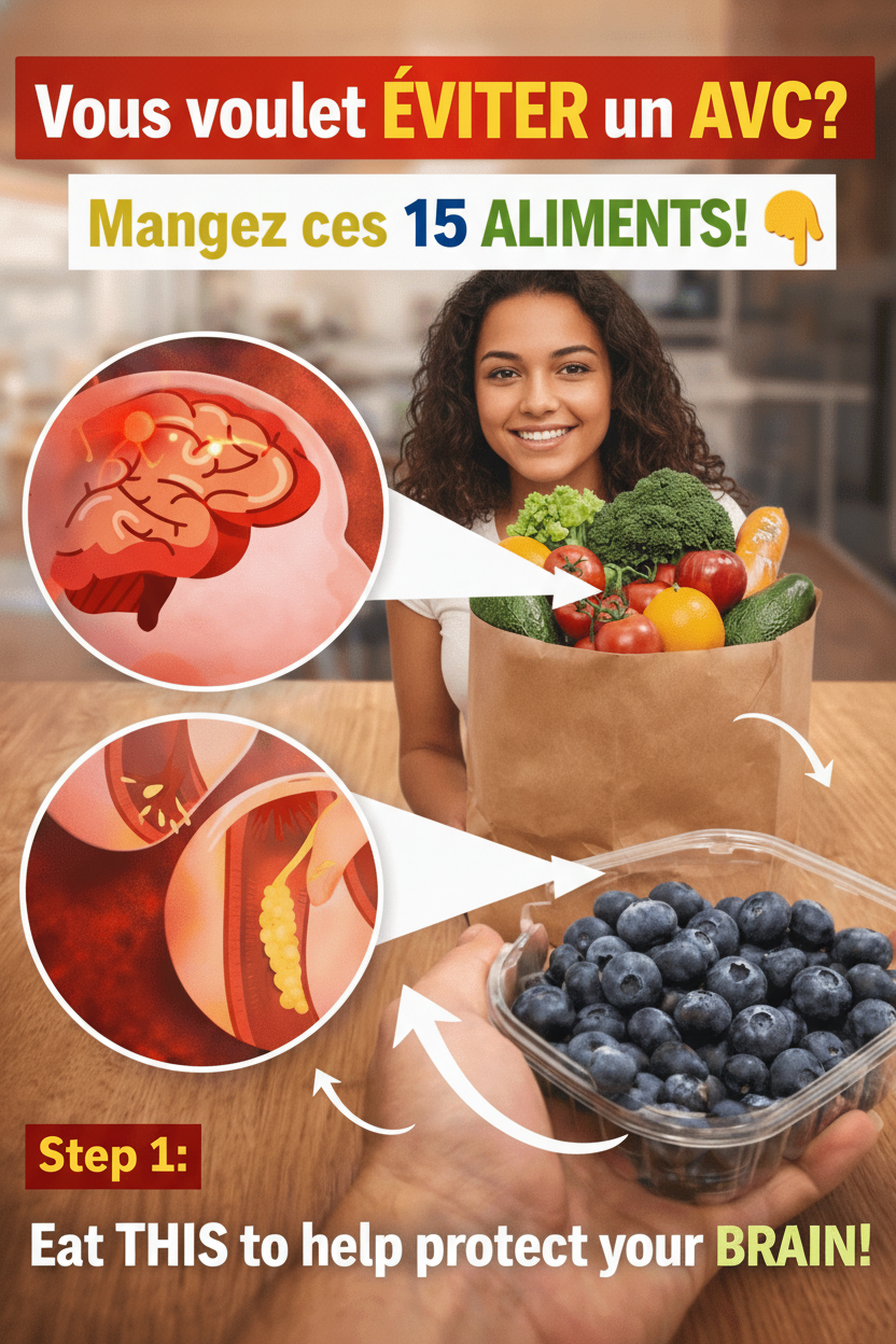 Aliments Quotidiens Essentiels pour une Circulation Cérébrale Optimale et une Réduction du Risque d'AVC