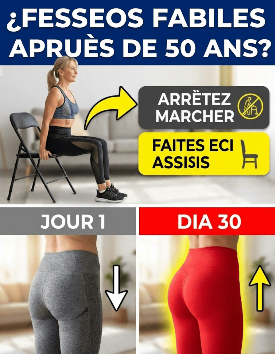 Après 60 Ans ? 5 Exercices Indispensables pour des Fessiers Forts et une Meilleure Mobilité