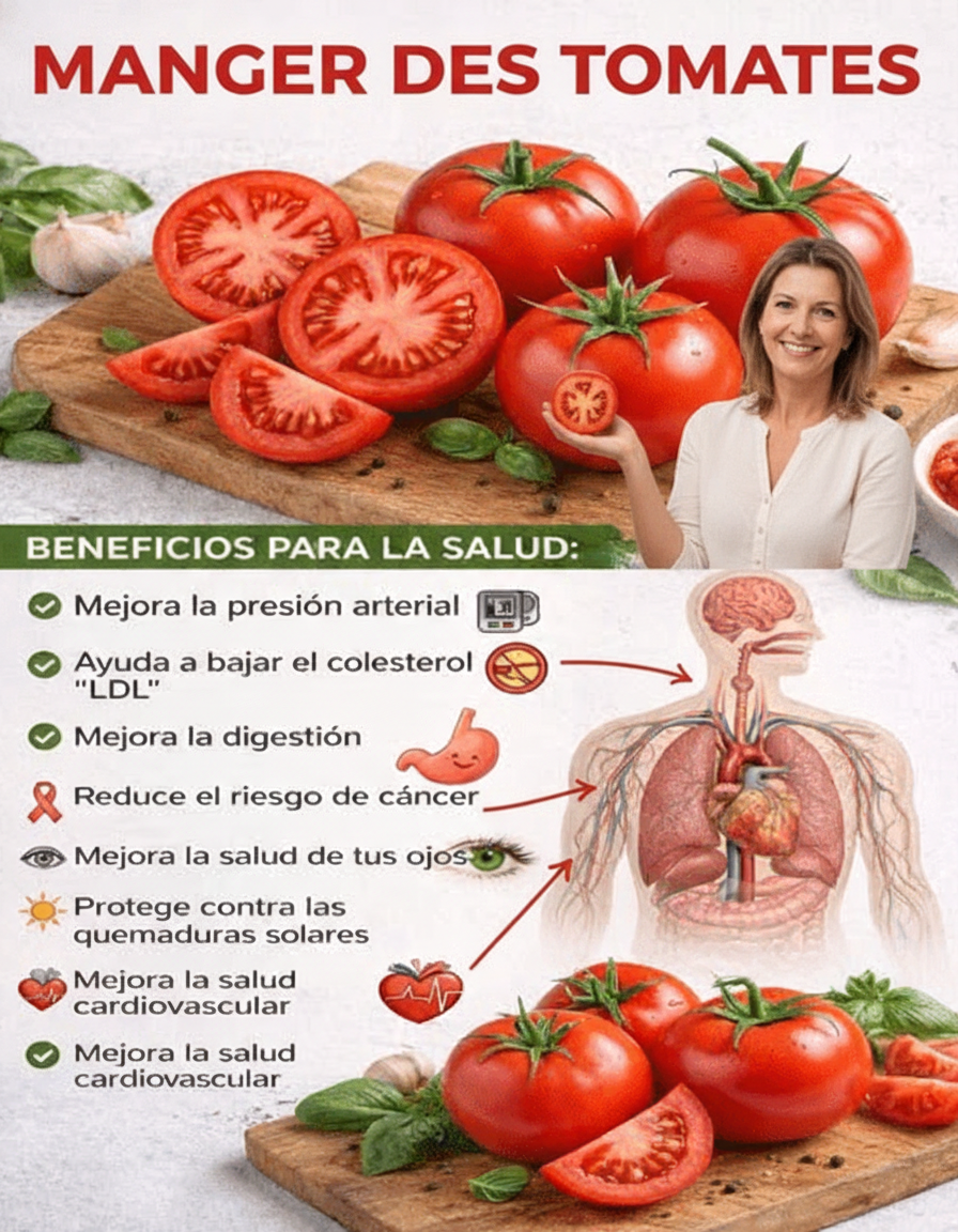 La Tomate : Votre Alliée Santé Insoupçonnée ? Découvrez Ses Bienfaits Révolutionnaires