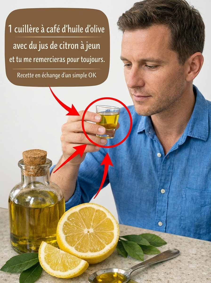 Le Rituel Matinal Ultime : 20 Bienfaits Étonnants de l'Huile d'Olive et du Citron à Jeun (Votre Corps Vous Suppliera de Commencer !)