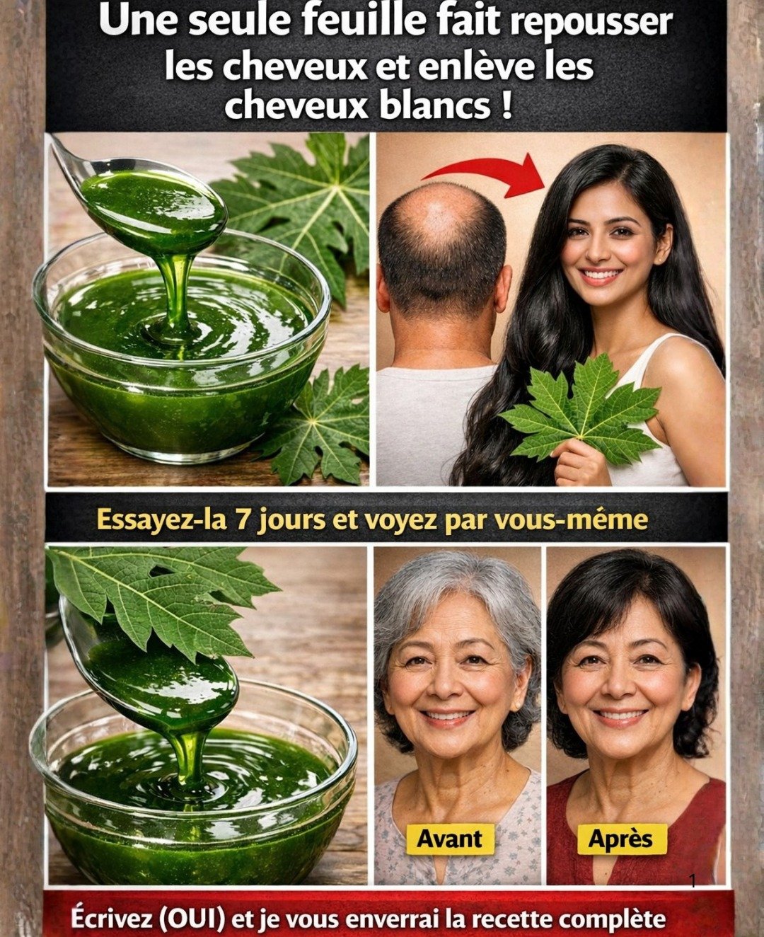 Les Feuilles de Papaye : Un Secret Naturel pour une Croissance Capillaire Époustouflante !