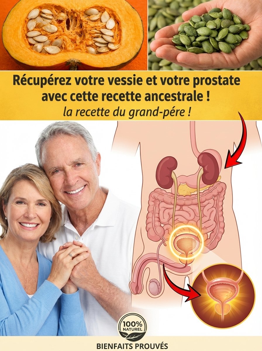 Le Secret Inconnu des Hommes de Plus de 40 Ans : Comment 1 Poignée de Graines de Courge Peut SAUVER Votre Prostate et Vos Nuits !