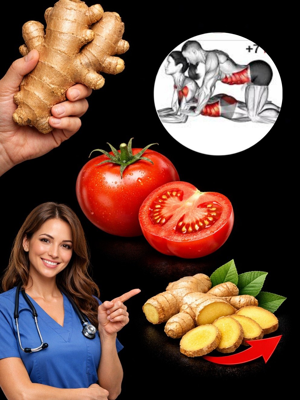 Incroyable ! Le Duo Gingembre-Tomate : Mon Secret pour 8 Heures d'Énergie Non-Stop (Adieu la Fatigue !)