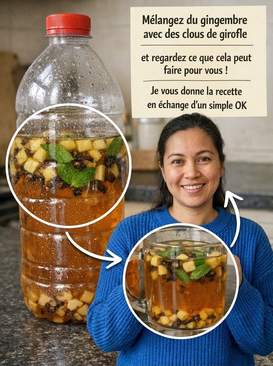 Le Secret Millénaire Révélé : 5 Bienfaits ÉPOUSTOUFLANTS du Gingembre et du Clou de Girofle qui Vont Révolutionner Votre Santé ! Ne Manquez Pas Cette Infusion Magique !