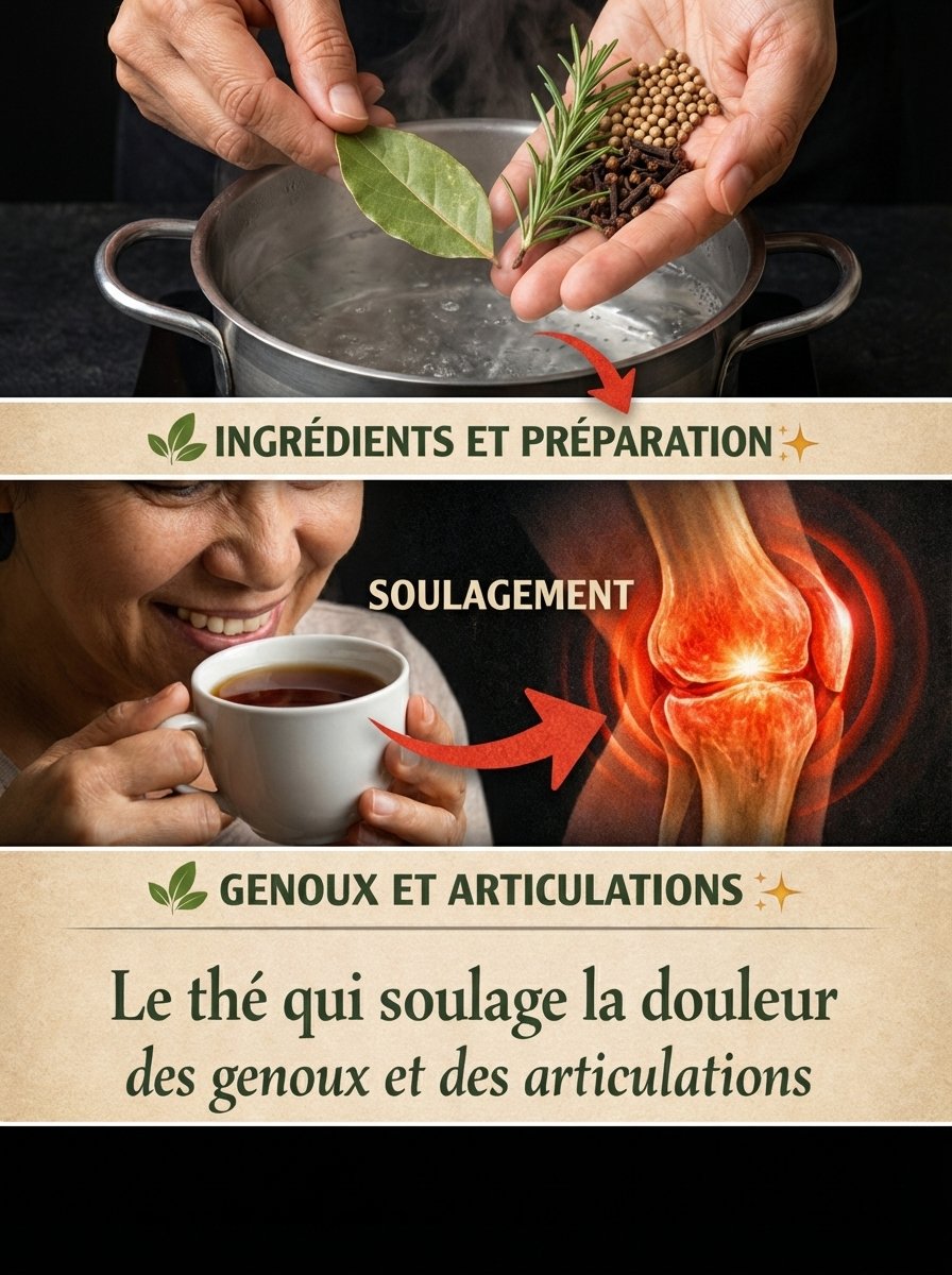 Douleurs aux Genoux ? Oubliez-les ! Cette Infusion Naturelle Va Rajeunir Vos Articulations en 7 Jours (Le Secret Révélé)