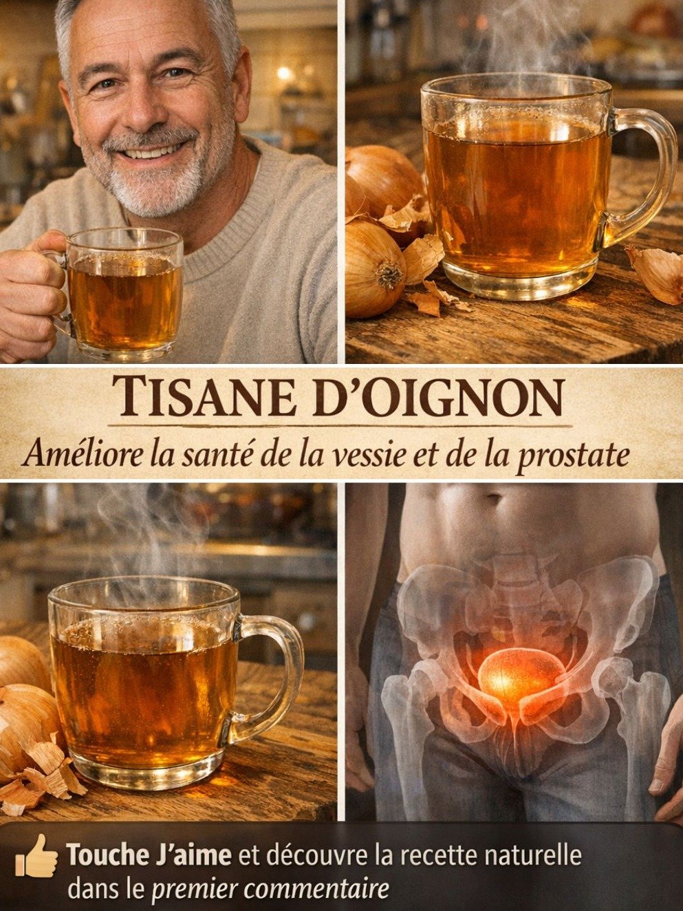 Ne jetez plus jamais vos pelures d'oignon ! Le secret insoupçonné pour une prostate et une vessie en pleine santé