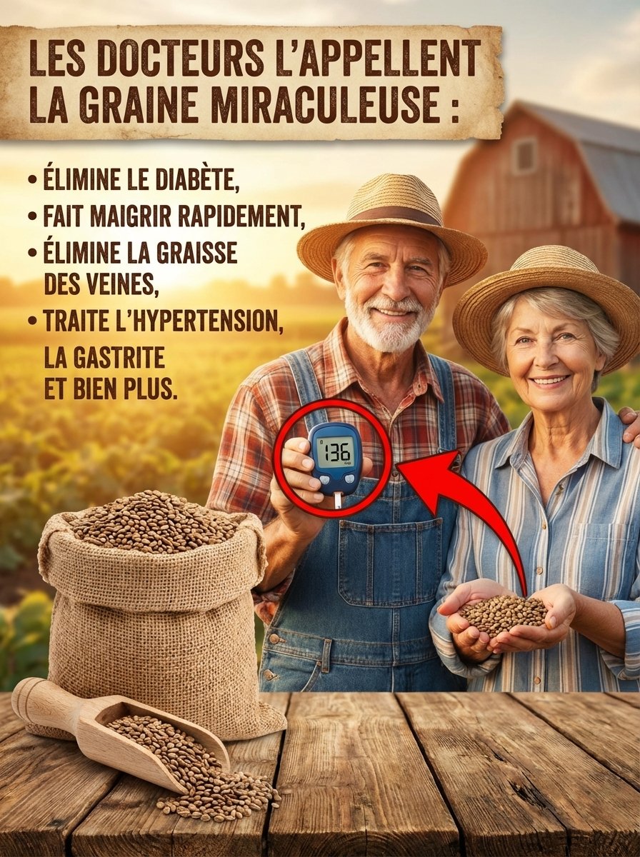 Cette Graine 'Miraculeuse' que les Médecins Gardent Secrète : 9 Bienfaits Incroyables pour Votre Diabète, Poids et Artères ?