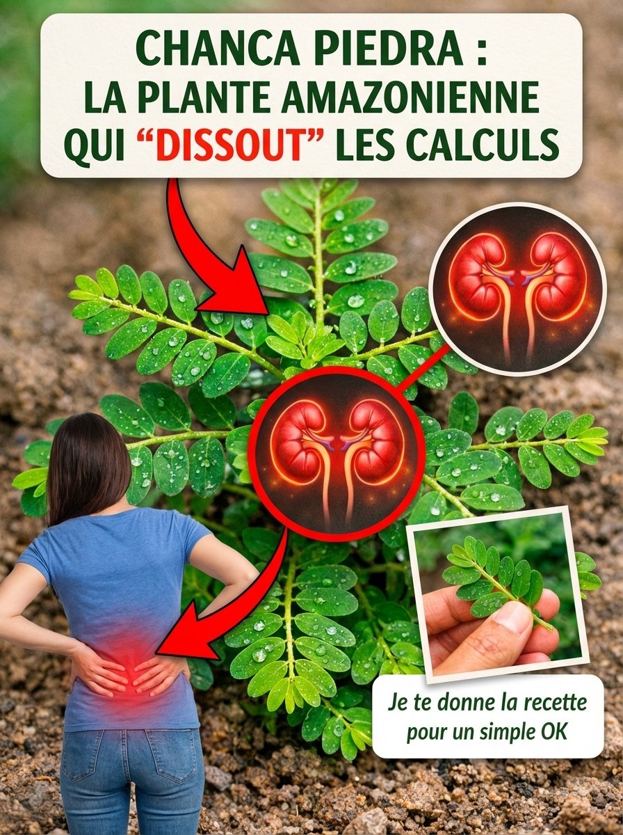 Chanca Piedra : Le Secret Millénaire pour Éliminer les Calculs et Transformer Votre Santé (Ce que Personne ne Vous Dit !)