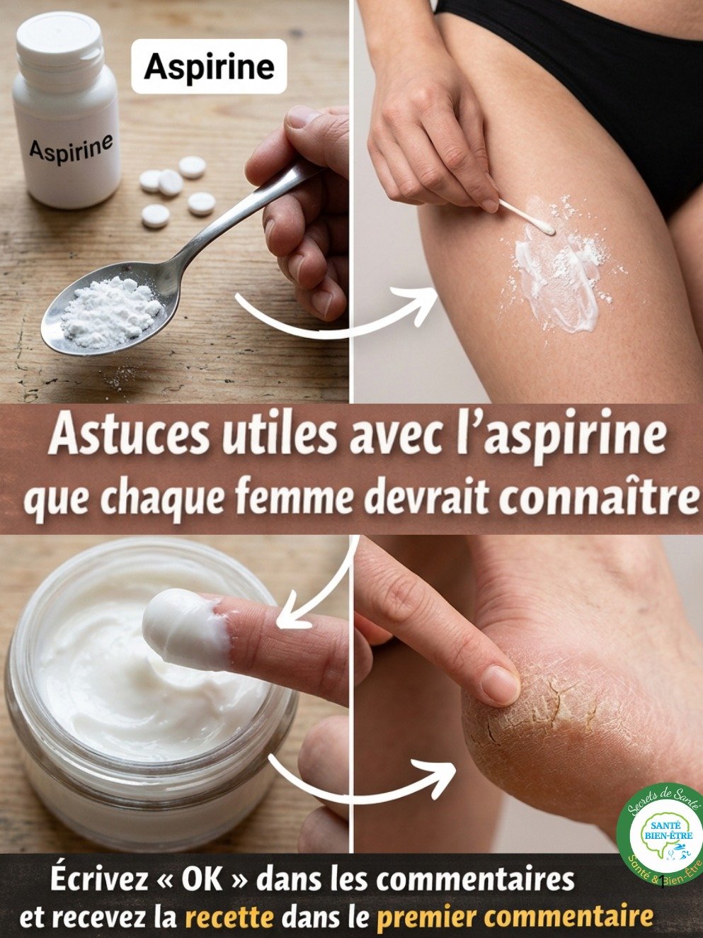 Ne jetez PLUS vos aspirines ! Découvrez les 5 secrets beauté ÉTONNANTS que chaque femme DOIT connaître pour une peau parfaite (Le n°3 va vous CHOQUER !)
