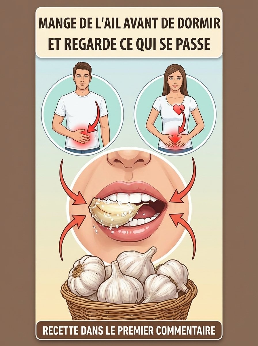Le Secret Nocturne Révélé : 1 Gousse d'Ail Avant de Dormir et Votre Corps VOUS REMERCIERA ! 💥 (Les Médecins Ne Vous Le Diront Jamais) 🤫