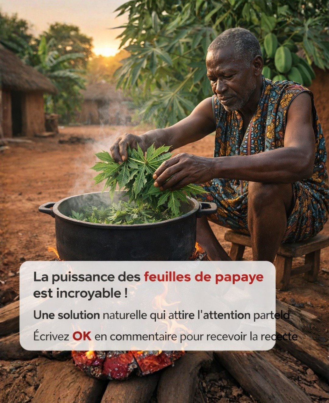La boisson naturelle aux feuilles de papaye : un secret ancestral pour le bien-être