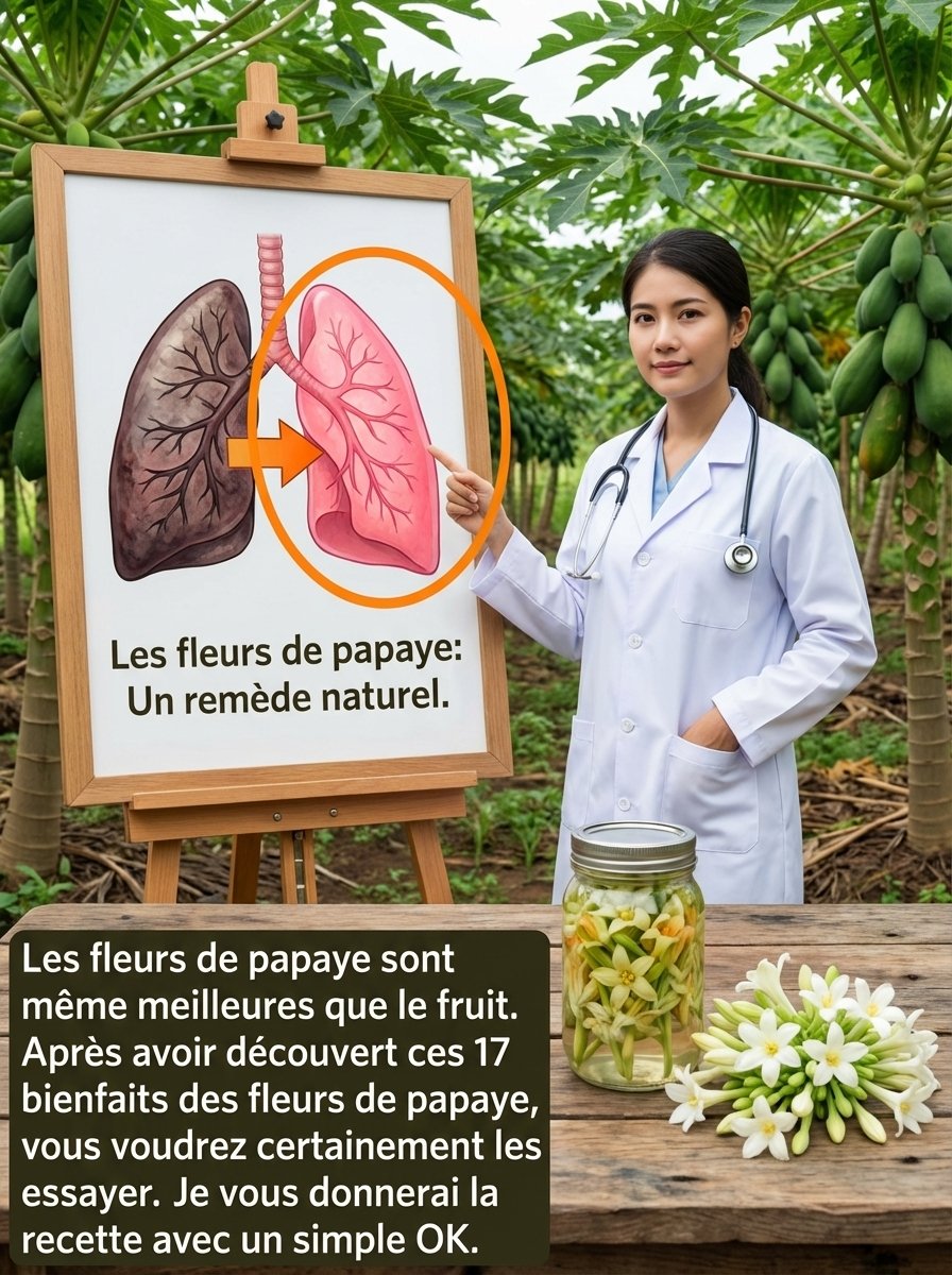 Le Secret Insoupçonné de la Fleur de Papayer : 5 Bienfaits Incroyables qui Vont Révolutionner Votre Santé !