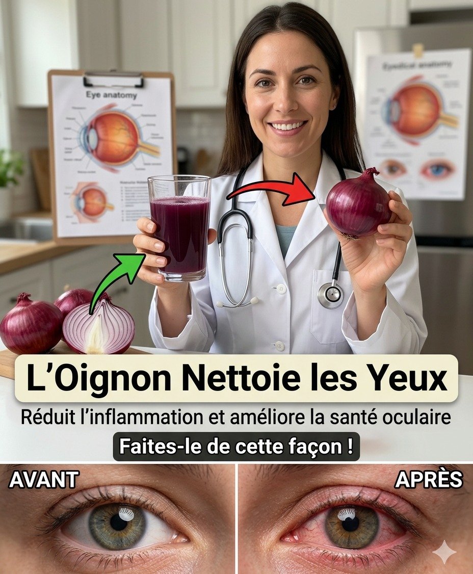 L'Oignon et le Confort Oculaire : Une Routine Simple de 5 Jours Qui Suscite l'Intérêt