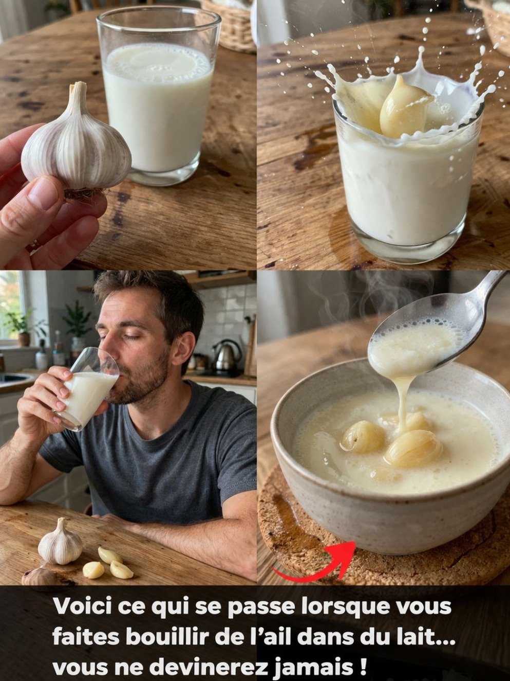 Ail Bouilli dans du Lait : Le Secret Ancestral que Personne ne Vous Dit (Avant qu'il ne soit trop tard !)