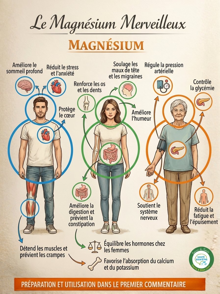 Le Secret Bien Gardé : 9 Bienfaits Incroyables du Chlorure de Magnésium que TOUT LE MONDE Devrait Connaître (et Comment l'Utiliser) !