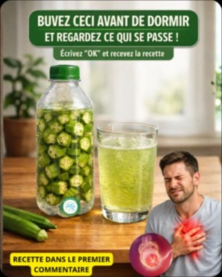 14 RAISONS CHOC de boire de l'eau de gombo AVANT de dormir : Votre corps va vous supplier de commencer CE SOIR !