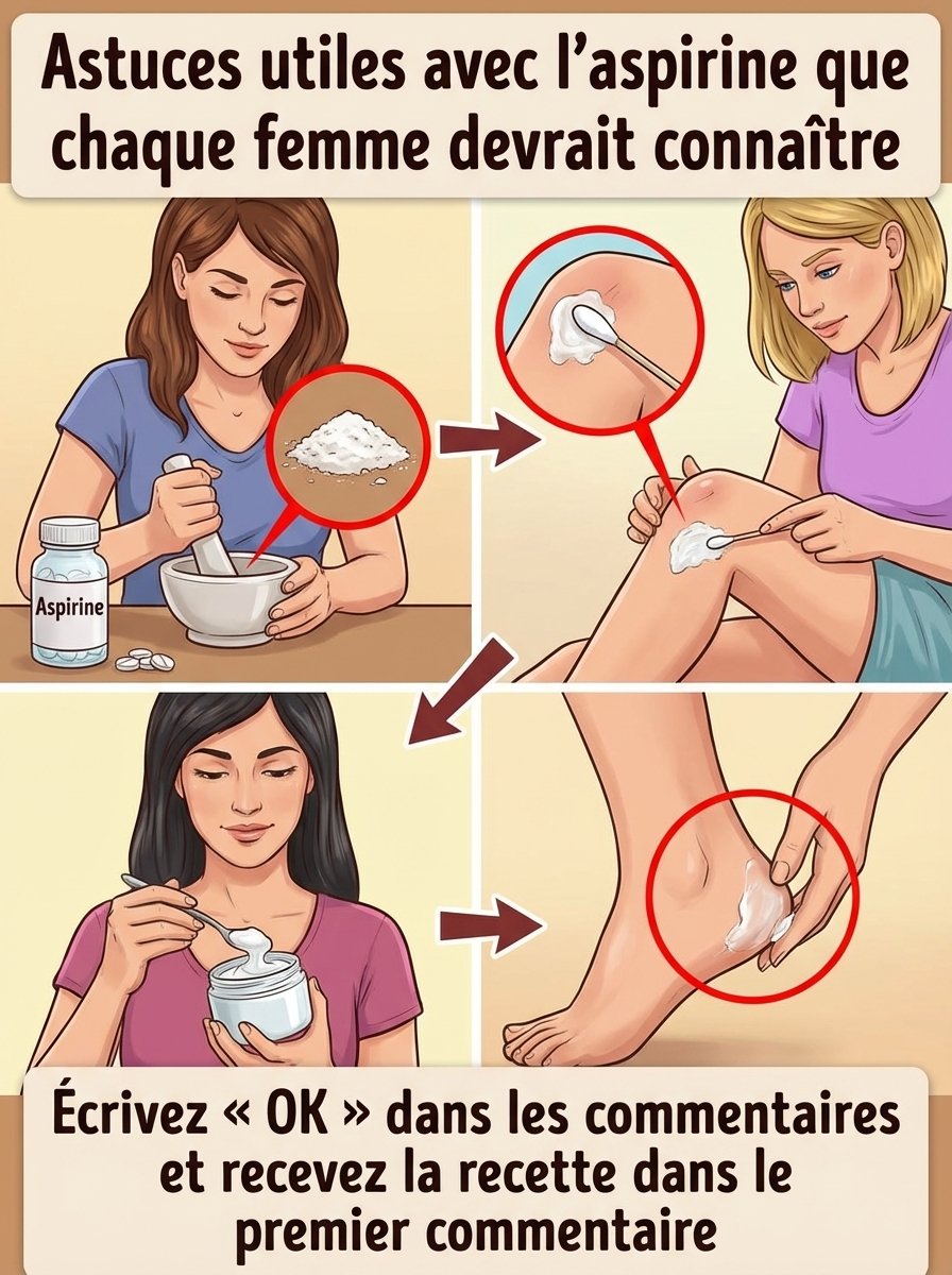 Le Secret Caché de l'Aspirine : 5 Transformations Beauté Que Chaque Femme DOIT Connaître Avant Qu'il Ne Soit Trop Tard !