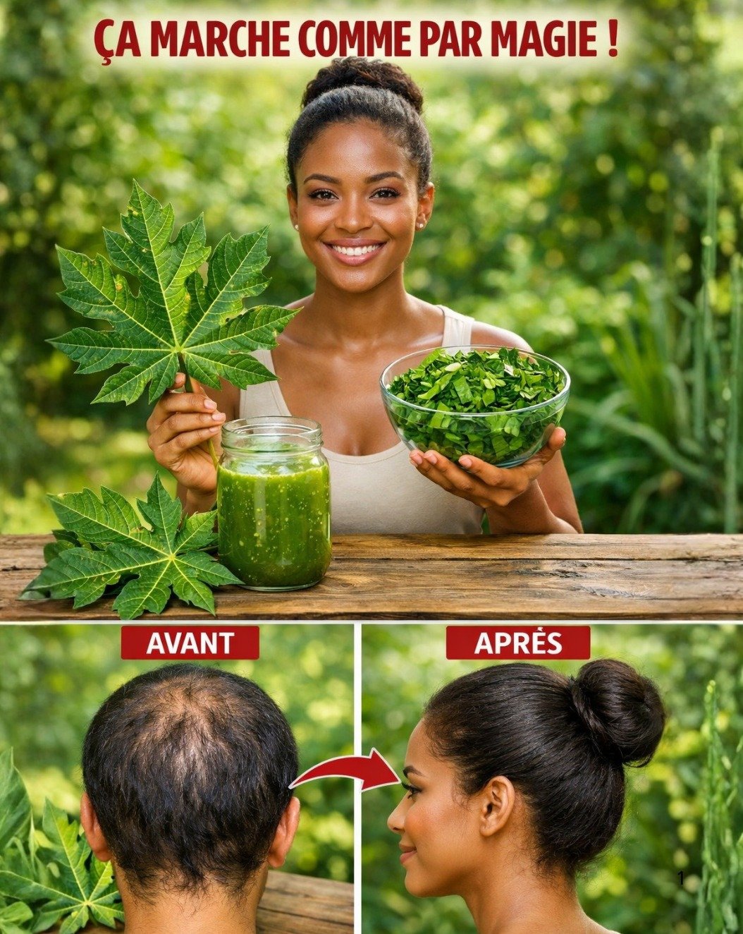 Dites Adieu aux Cheveux Terne : Le Secret Viral des Feuilles de Papaye Que Personne Ne Vous Révèle Encore !