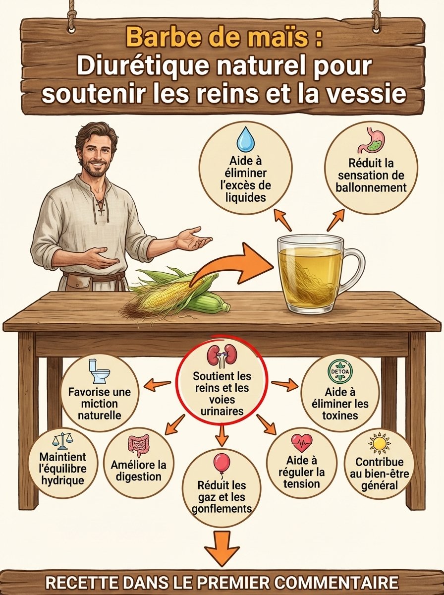 Ne Jetez PLUS JAMAIS la Soie de Maïs ! Ses 25 Bienfaits Cachés Vont Vous Stupéfier !