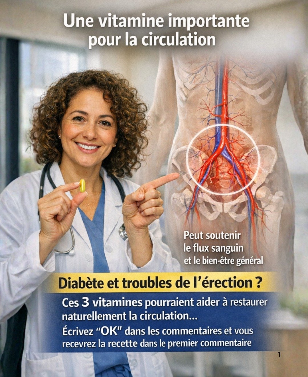 Diabète : 3 Vitamines Essentielles pour Optimiser la Circulation et le Bien-Être Intime