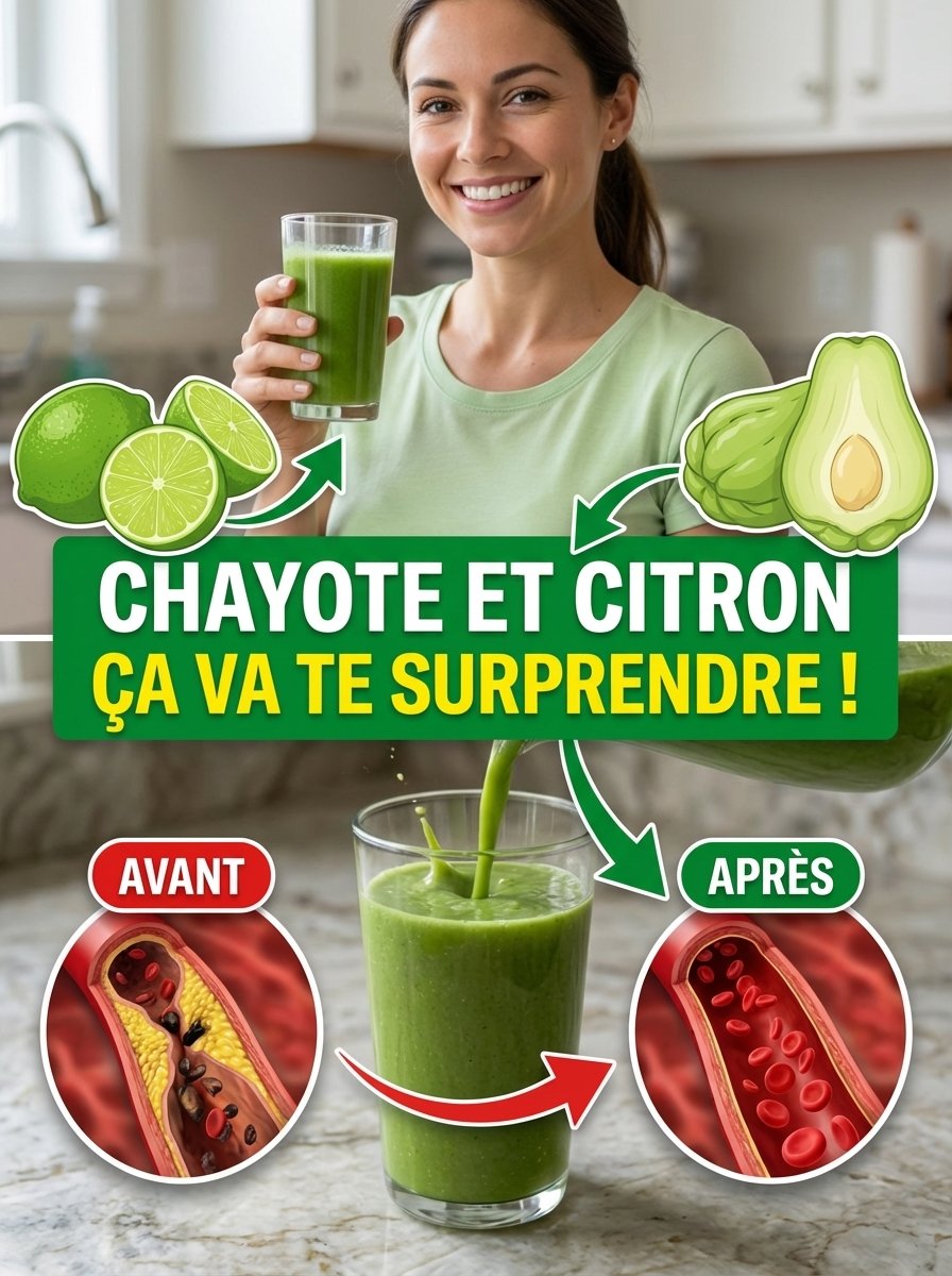 Le Secret Viral des Jambes Légères : Ce Duo Choc Chayote-Citron Va Révolutionner Votre Énergie et Votre Circulation !