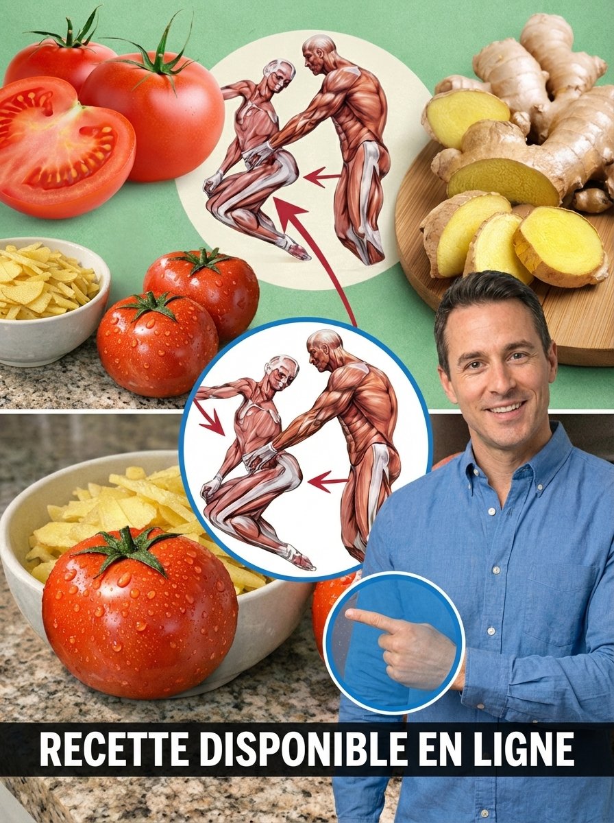Ne Laissez Plus la Fatigue Vous Ralentir : Ce Duo Gingembre-Tomate Va Révolutionner Votre Énergie Naturelle (Le Secret Révélé) !