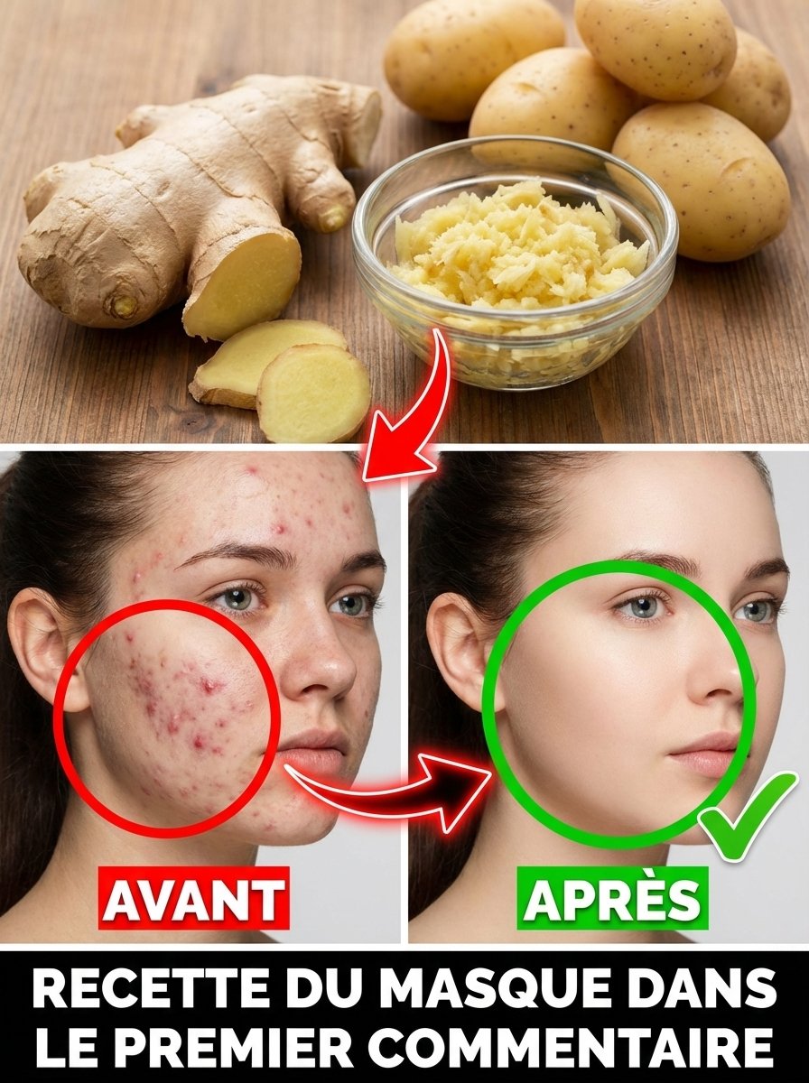 Adieu Teint Terne ! Comment la Pomme de Terre et le Gingembre Vont Révolutionner Votre Peau (Effets Surprenants à Découvrir)