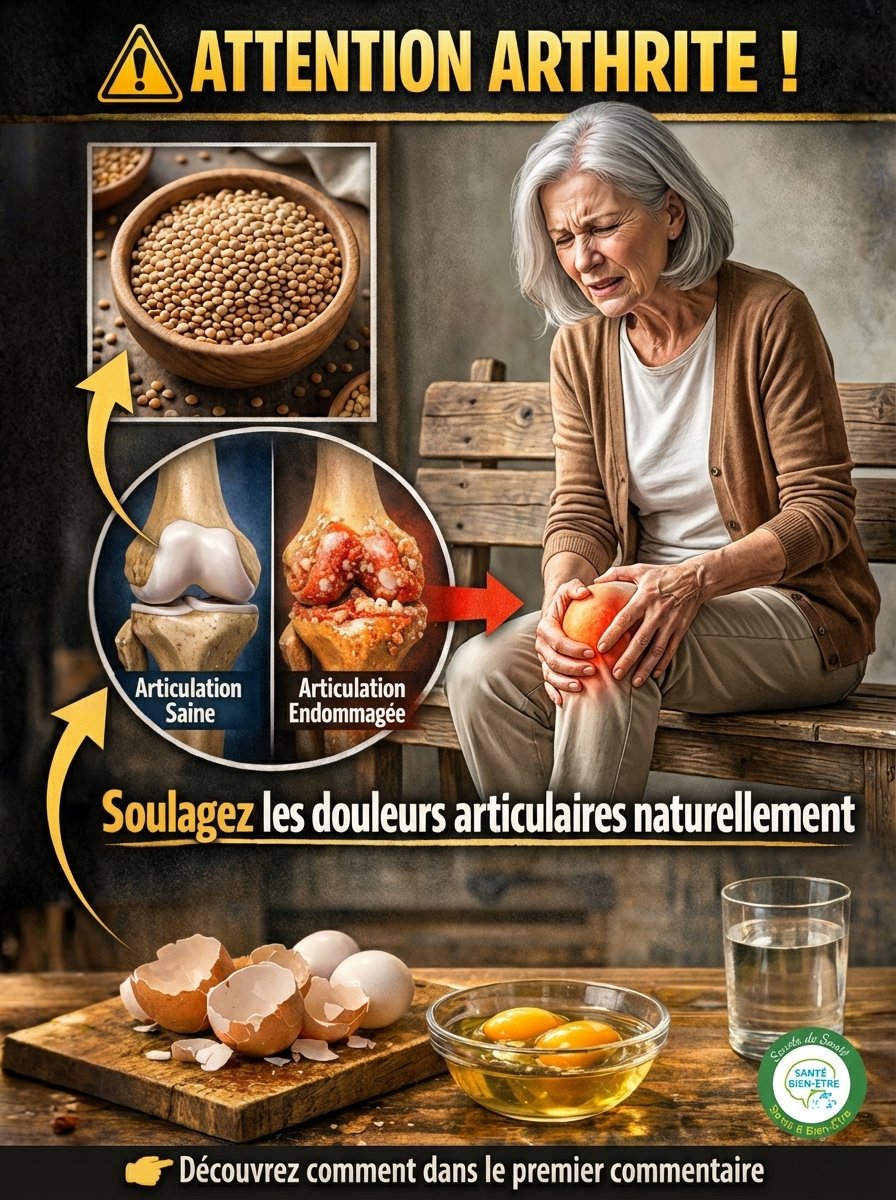 Le Secret Insoupçonné de Votre Cuisine : Comment des Coquilles d'Œufs et 3 Aliments Simples Peuvent Rajeunir Vos Genoux et Éliminer la Douleur!