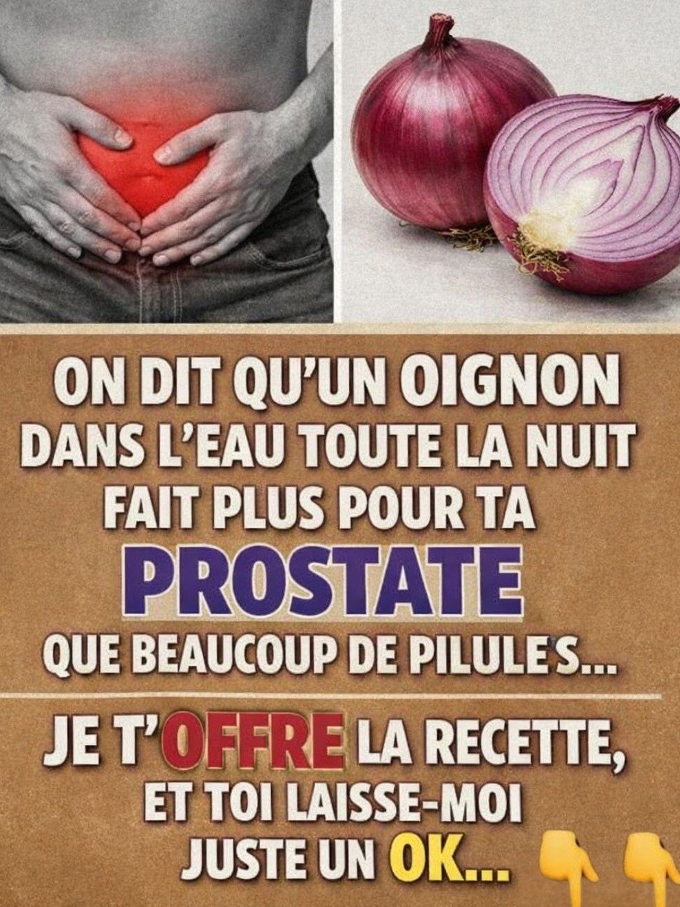 Le TRÉSOR caché de l'oignon : 3 remèdes naturels qui RÉVOLUTIONNENT la santé de votre prostate et de votre vessie !