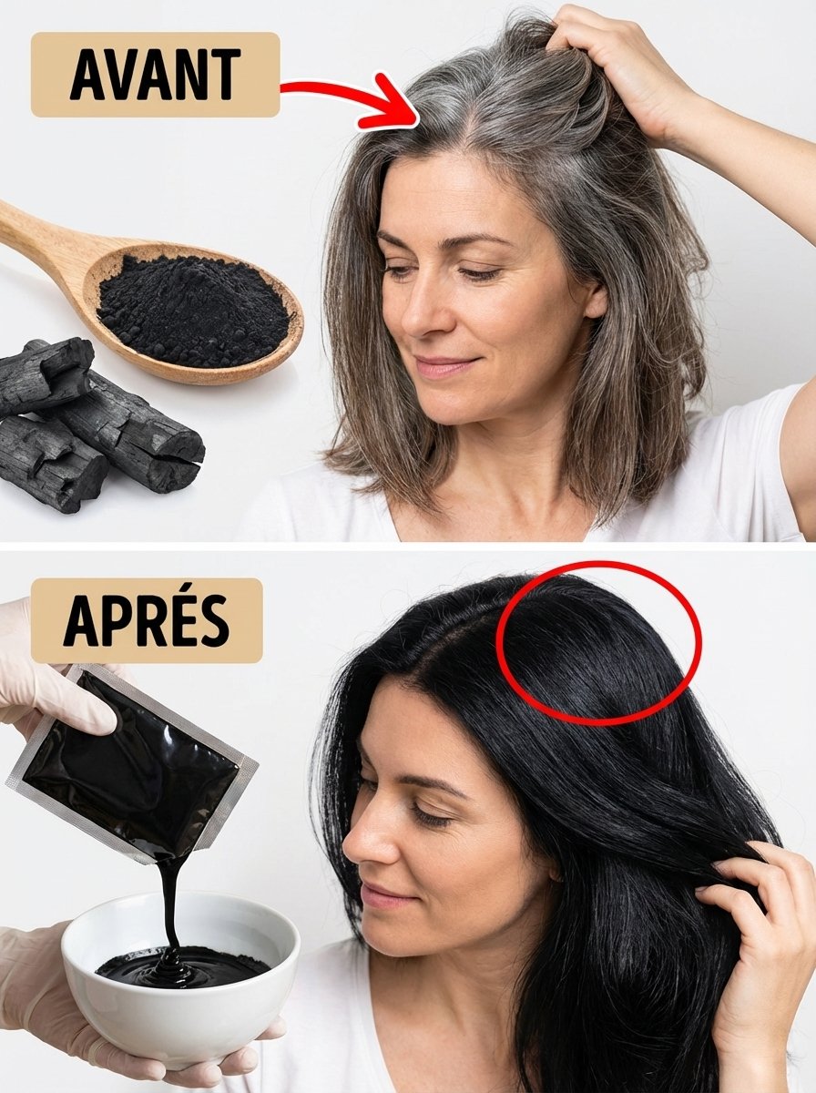 Cheveux Gris ? Le Secret CHOC du Charbon Activé Révélé : Dites Adieu aux Racines en 20 Min (Sans Teinture !) Vous ne devinerez JAMAIS la vérité...