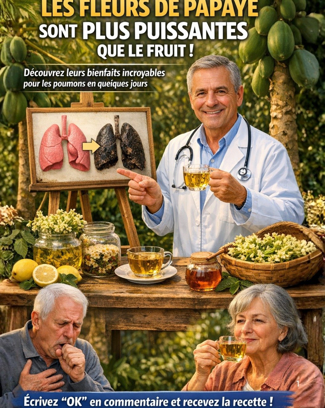 Le Secret Anti-Âge Caché : 17 Pouvoirs Insoupçonnés des Fleurs de Papayer Pour Rajeunir Après 30 Ans !