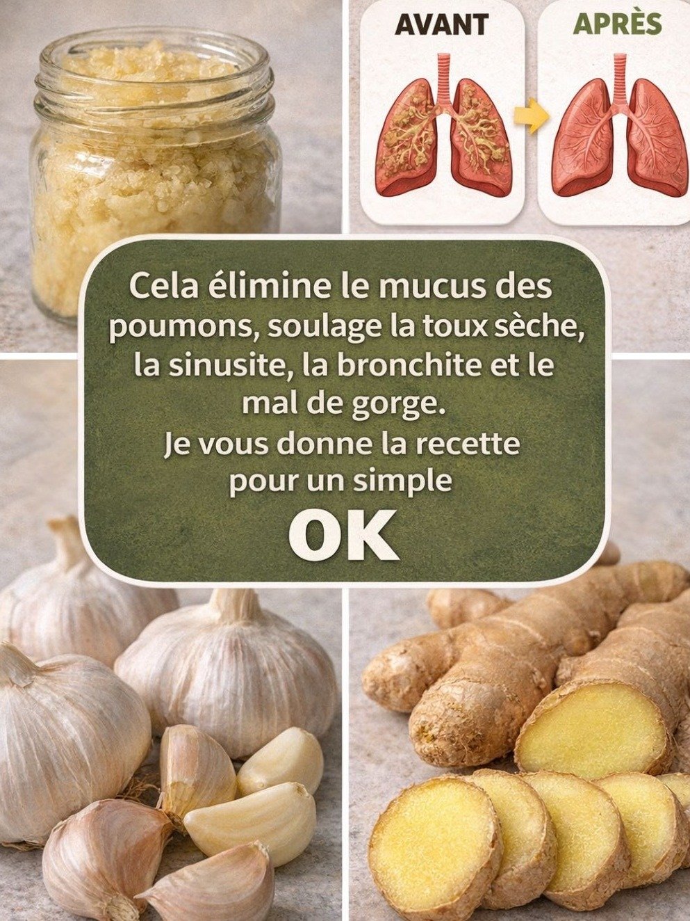 Oubliez la Congestion ! Ce Mélange Naturel de Gingembre, Ail, Oignon et Citron Va Révolutionner Votre Santé Pulmonaire et Détoxifier Tout Votre Corps en 7 Jours !