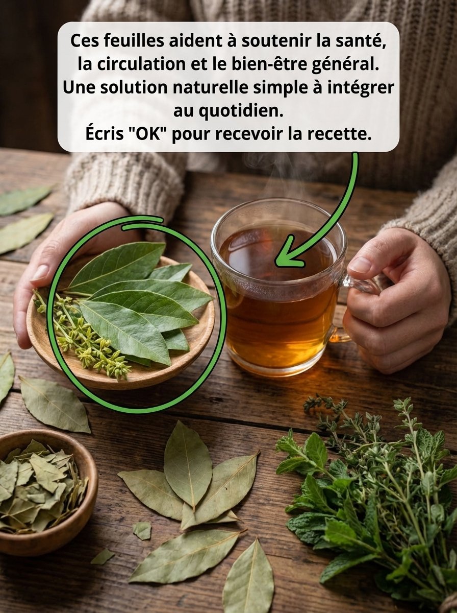 🚨 NE CLIQUEZ PAS si vous ne voulez PAS savoir comment 3 feuilles méconnues peuvent RÉVOLUTIONNER votre santé (Diabète, HTA, Circulation, Cancer) !