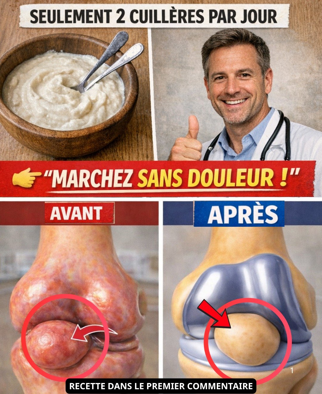 Le secret d'un orthopédiste de 97 ans : l'aliment simple qui favorise naturellement le confort et la mobilité des genoux