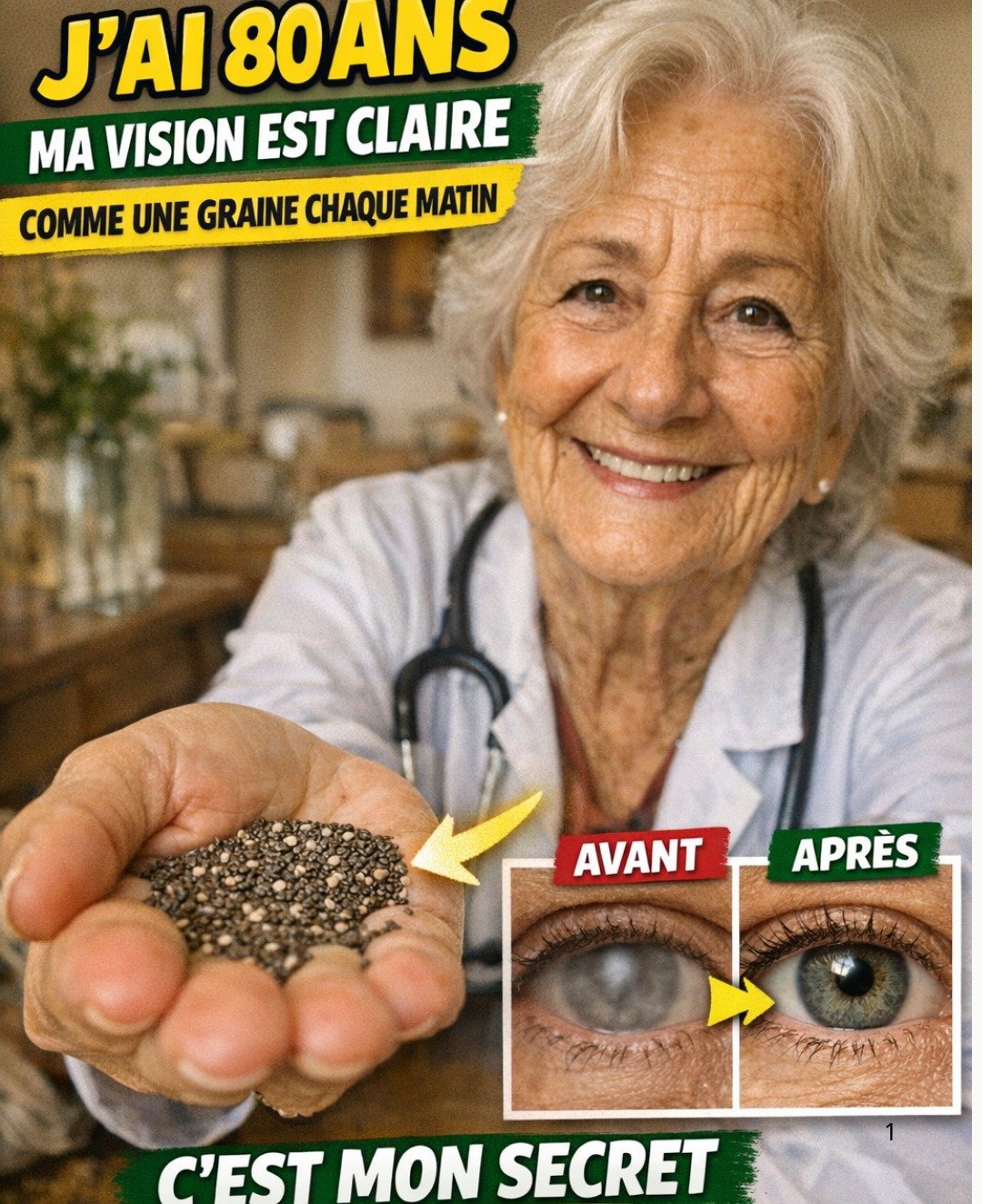 Après 90 ans : 3 graines matinales pour une vision nette et un esprit clair