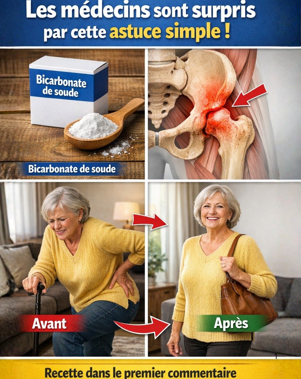 Plus de 60 ans ? Ce Secret du Bicarbonate Peut Soulager 13 Problèmes QUOTIDIENS en Moins de 7 Jours (Ne le Manquez Pas) !