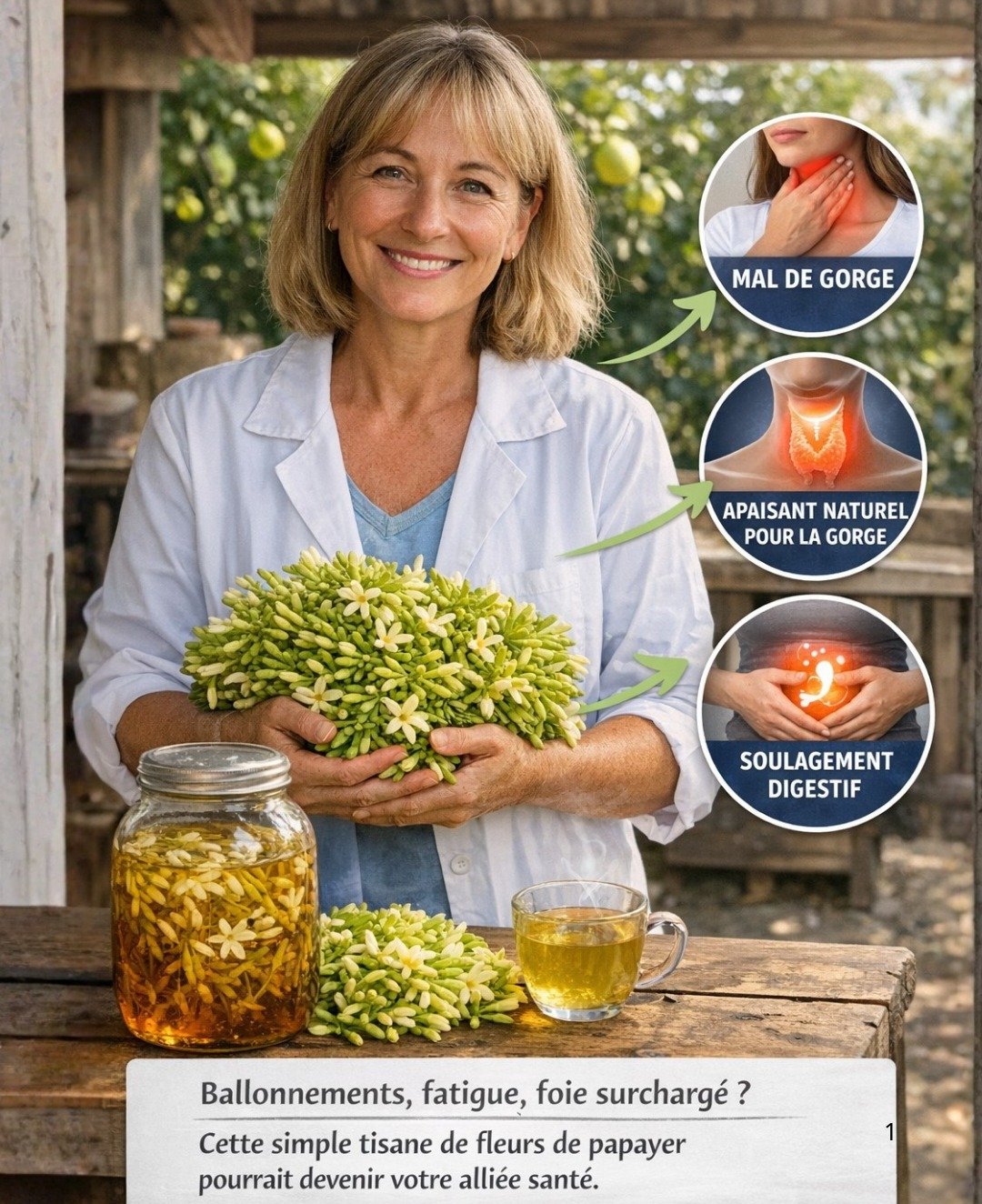 Les Fleurs Mâles de Papayer : Un Trésor Insoupçonné de Bienfaits pour Votre Santé