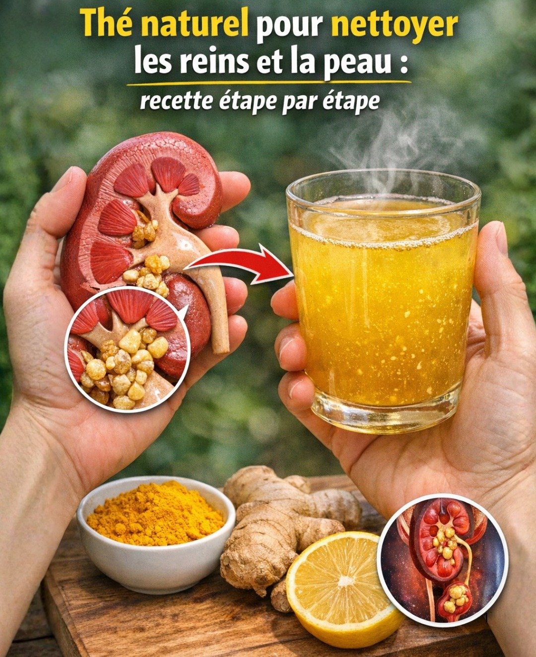 Tisane Détox Naturelle : Nettoyez Vos Reins et Sublimez Votre Peau avec Cette Recette Étape par Étape