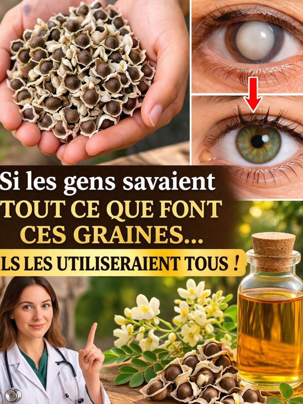 Ne Laissez Plus Votre Vue Vous Trahir ! 4 Recettes Simples au Moringa Pour Retrouver une Vision Éclatante Rapidement